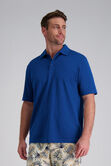 Short Sleeve Pique Polo, BLUE view# 3