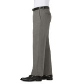 J.M. Haggar Dress Pant - Sharkskin, Med Grey view# 2