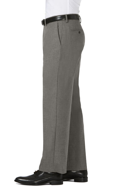 J.M. Haggar Dress Pant - Sharkskin, Med Grey view# 2