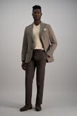 Cool Right&reg; Performance Flex Pant, Brown Heather view# 3