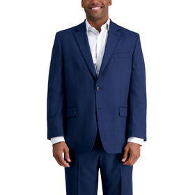 J.M. Haggar Basketweave Suit Separates Jacket, BLUE, hi-res