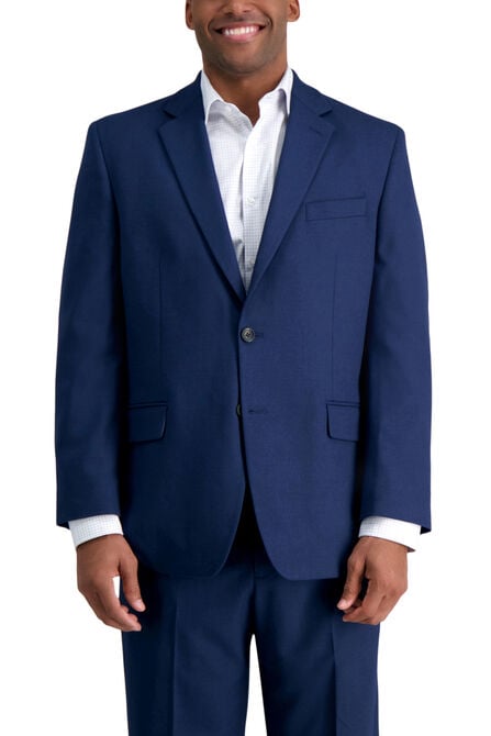 J.M. Haggar Basketweave Suit Separates Jacket, BLUE view# 1