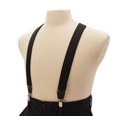 Solid Y-Back Adjustable Clip Suspender,  view# 4
