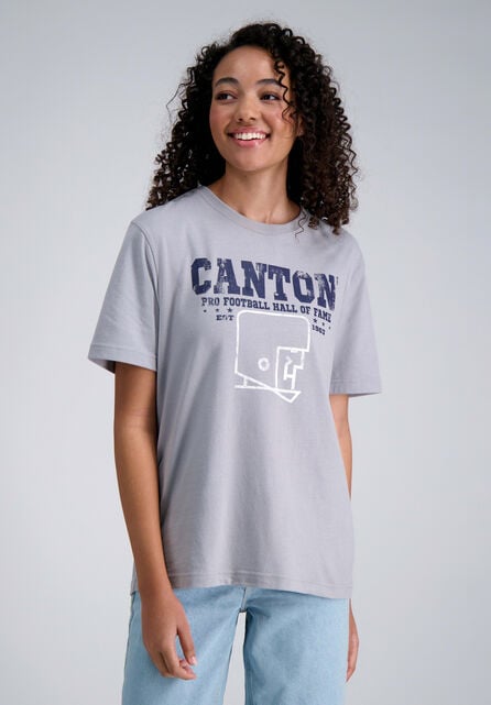 Pro Football Hall of Fame X Haggar - Canton Graphic Tee, Silver