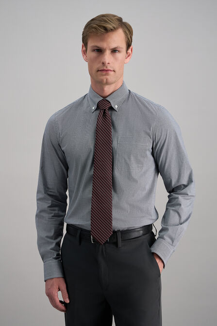 Premium Comfort Dress Shirt - Black Check,  view# 1