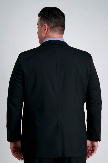 Big &amp; Tall J.M. Haggar Premium Stretch Suit Jacket, Black view# 3