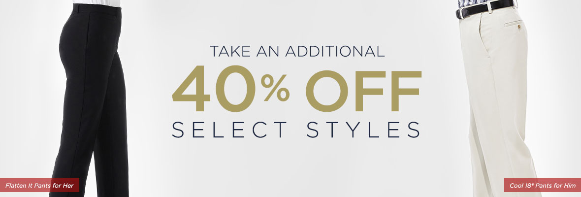Additional 40% Off Select Styles