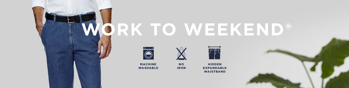 Work to Weekend® Collection Banner