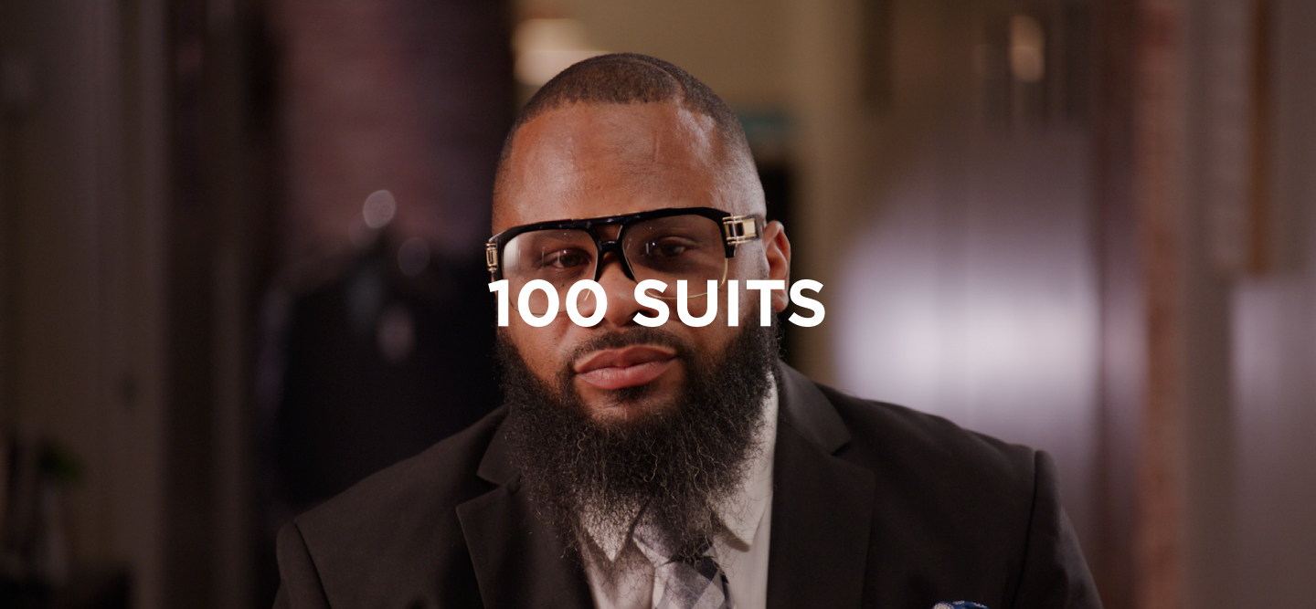100 Suits Main Header