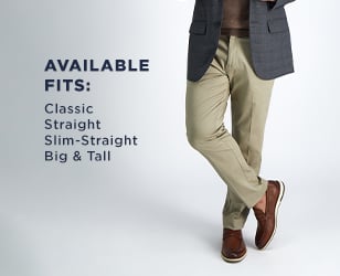 Men’s Iron Free Premium Khakis | Men’s Khaki Pants | Haggar