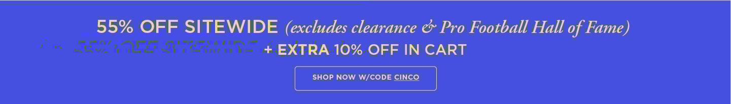 Cinco de Mayo: 55% off Entire Site (excludes Clearance) + additional 10% off
