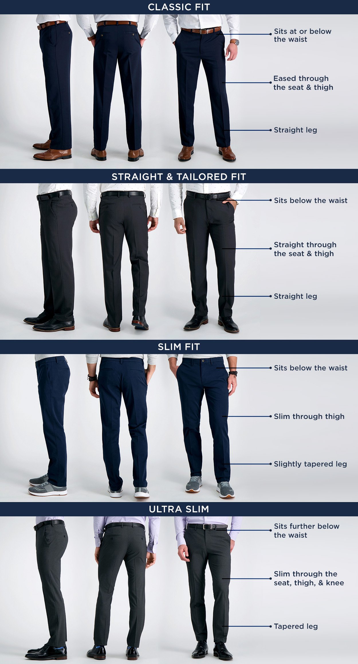Size Chart | Men's Clothing Size Chart | Haggar