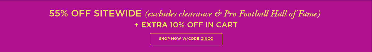 Cinco de Mayo: 55% off Entire Site (excludes Clearance) + additional 10% off