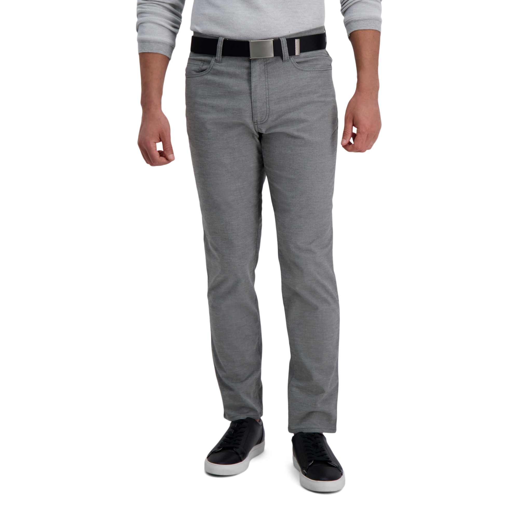 Lands' End Men's Straight Fit Flex Performance 5 Pocket Pants