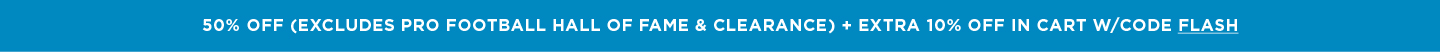 FLASH SALE: 50% off Sitewide (excludes clearance) + additional 10% off